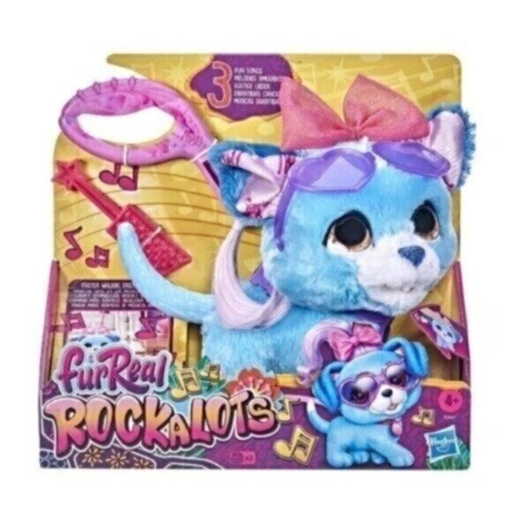 furReal Rockalots Musical Interactive Walking Puppy Dog Toy New